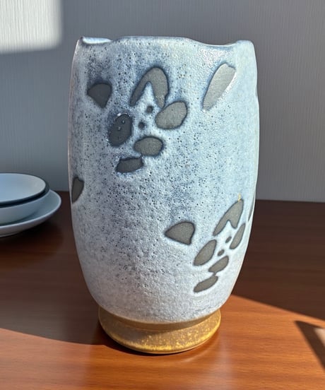 魚のモチーフ 陶器花瓶.壺 魚のモチーフ 陶器花瓶.壺 美術品・アンティーク・コレクション