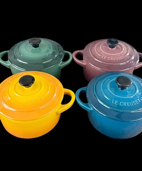 【4客セット】LE CREUSET ル・クルーゼ ミニ・ココット 10cm 耐熱 容器 両手鍋 食器
