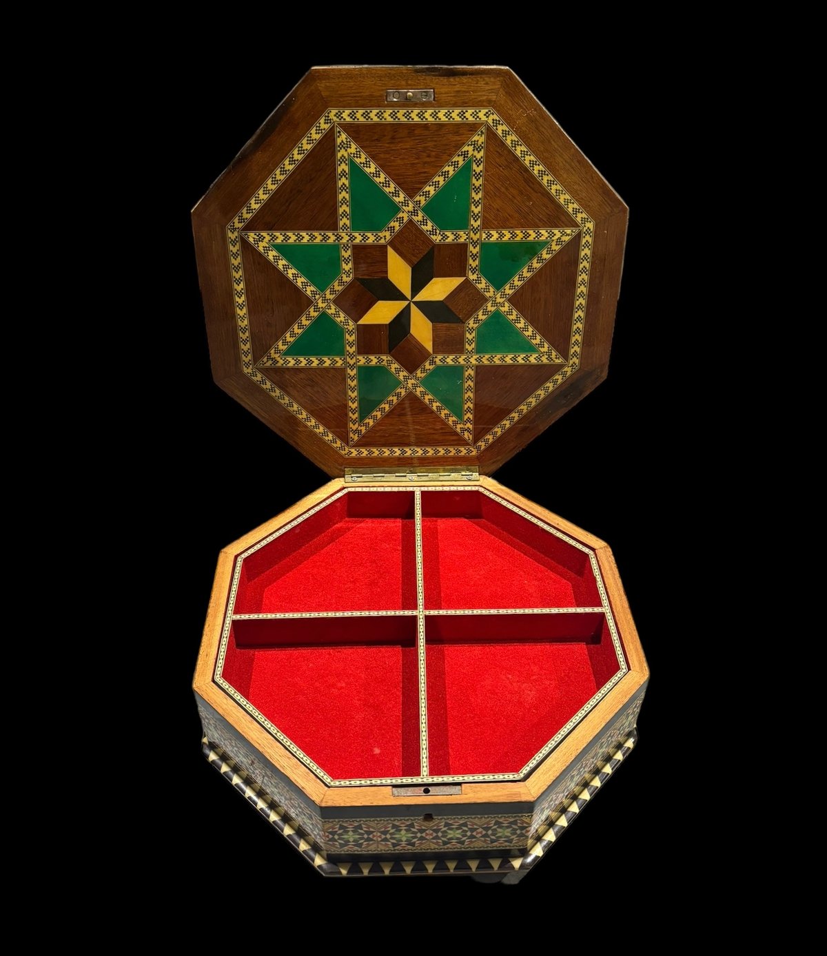 スペイン製 グラナダ 寄木細工 アラブ ジュエリーボックス 小物入れ