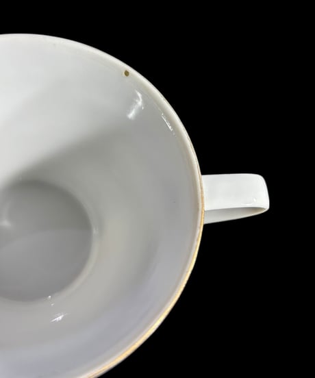 【4客揃】TOSEN カップ&ソーサー 花柄 マグカップ 紅茶 コーヒー カップ 器 茶器 昭和 レトロ アンティーク