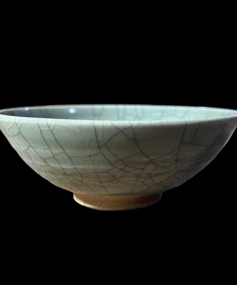 相馬焼 吉田竹鳳造 貫入茶碗 共箱 茶碗 茶道具 茶器 煎茶道具 和食器