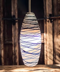 切子 ガラス 電笠 ペンダントライト シェード グリーン レトロ アンティーク アンティーク グリーンシェード ペンダントライト - ISGK