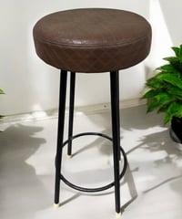 桜屋工業 ハイスツール ブラウン バーチェア カウンターチェア 丸椅子 スツール 椅子 レトロ アンティーク