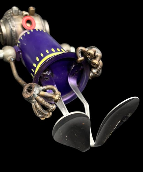 Prakit Seehawong ガジェット ロボット 置物 オブジェ ナット ネジ アート コレクション 骨董品 アンティーク