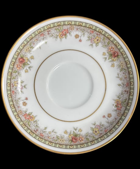 【6客揃】Noritake FIGARO カップ&ソーサー 花柄 日本陶器会社 マグカップ 紅茶 コーヒー カップ 器 茶器 昭和 レトロ アンティーク