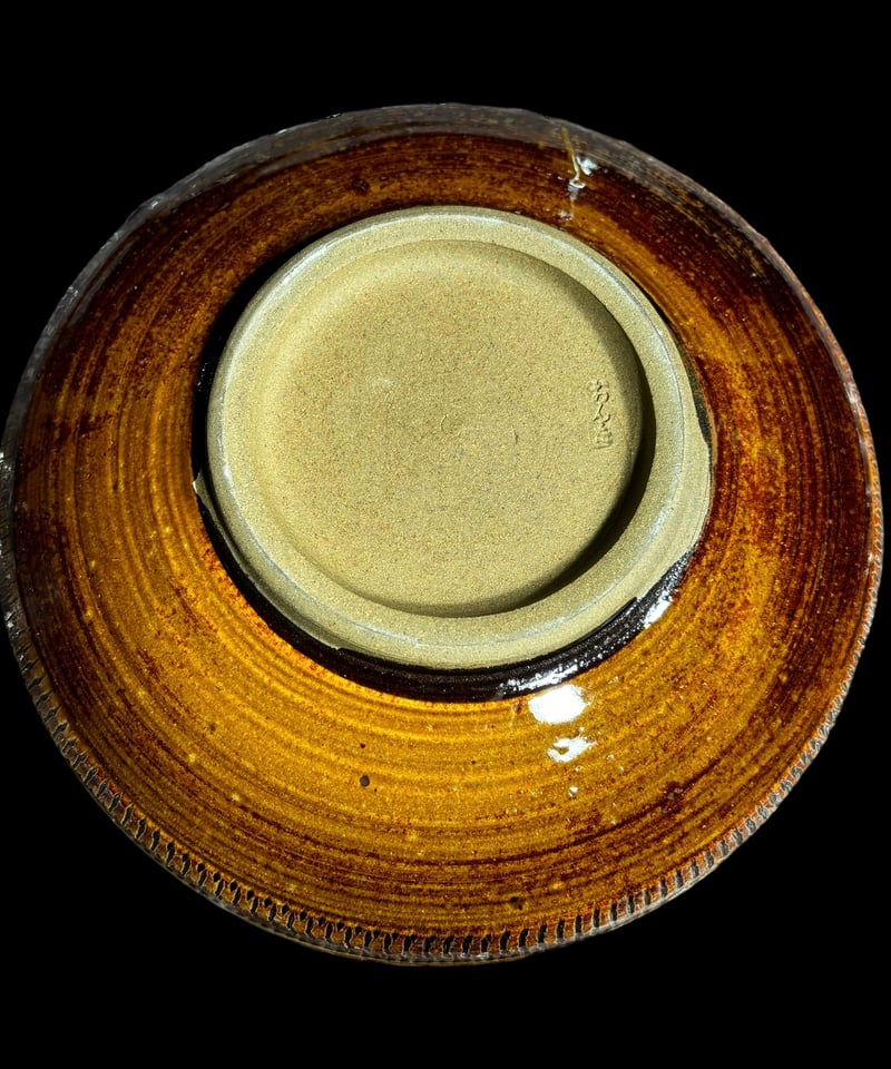 小鹿田焼 特大皿 骨董品 美術品 小鹿田焼 特大皿 陶芸 - メルカリ