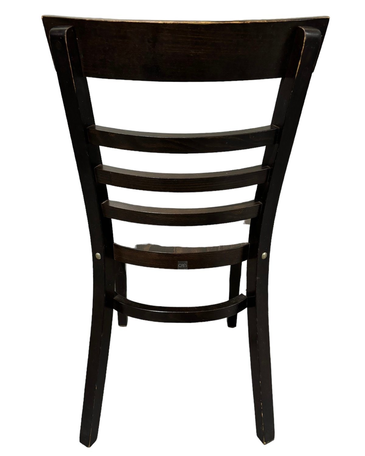 CRES　椅子　木製　古家具 CRES クレス 木製 ダイニングチェア 板座 ブラック 一人掛け 椅子