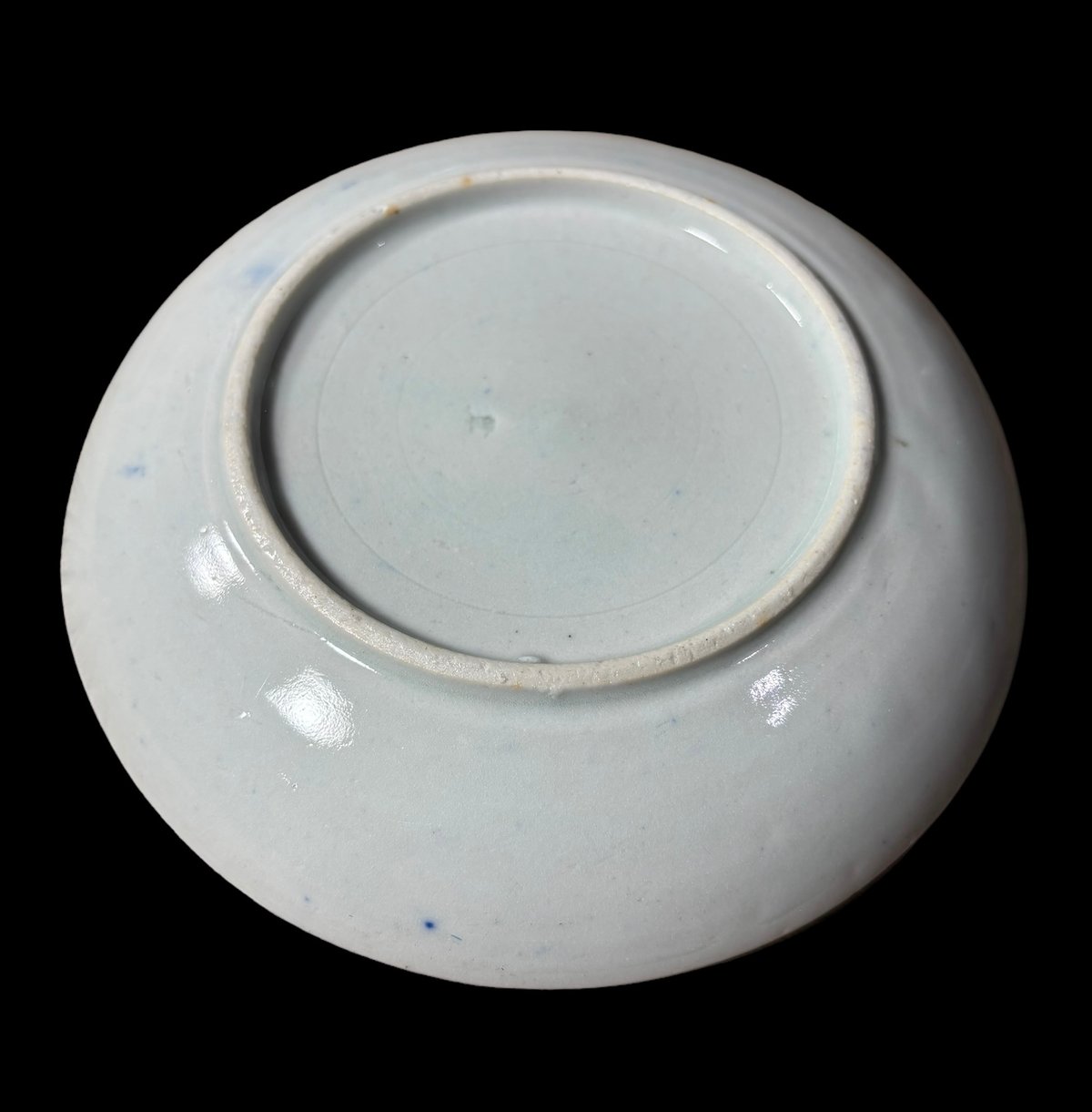 小皿□増田特製 染付桜紋 花絵 扇型貝型皿 5枚 古美術 時代物 骨董品