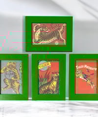 中国現地買入 蓋付き 壺 大清康熙年製 青白磁 獅子 山水風景図 中国