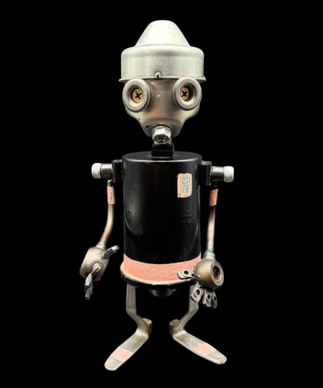 Prakit Seehawong ガジェット ロボット 置物 オブジェ ナット ネジ アート コレクション 骨董品 アンティーク