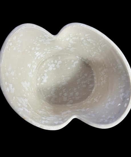 白菊 秋色焼 趣味の陶器 大鉢 盛り鉢 鉢 和食器 陶器 骨董品 アンティーク