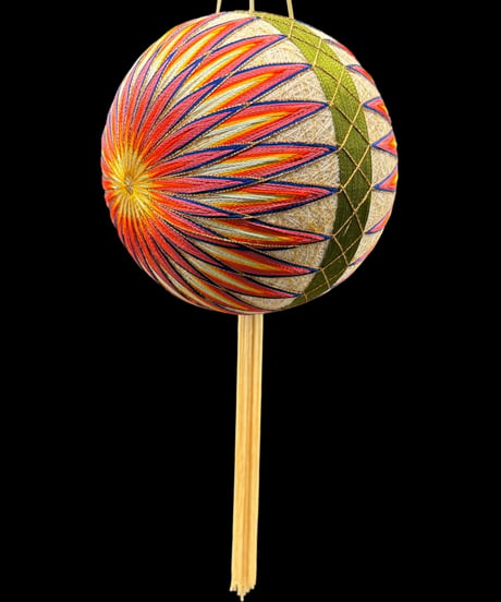 松本手鞠 伝統工芸品 てまり 和小物 民芸品 昭和 レトロ インテリア アンティーク