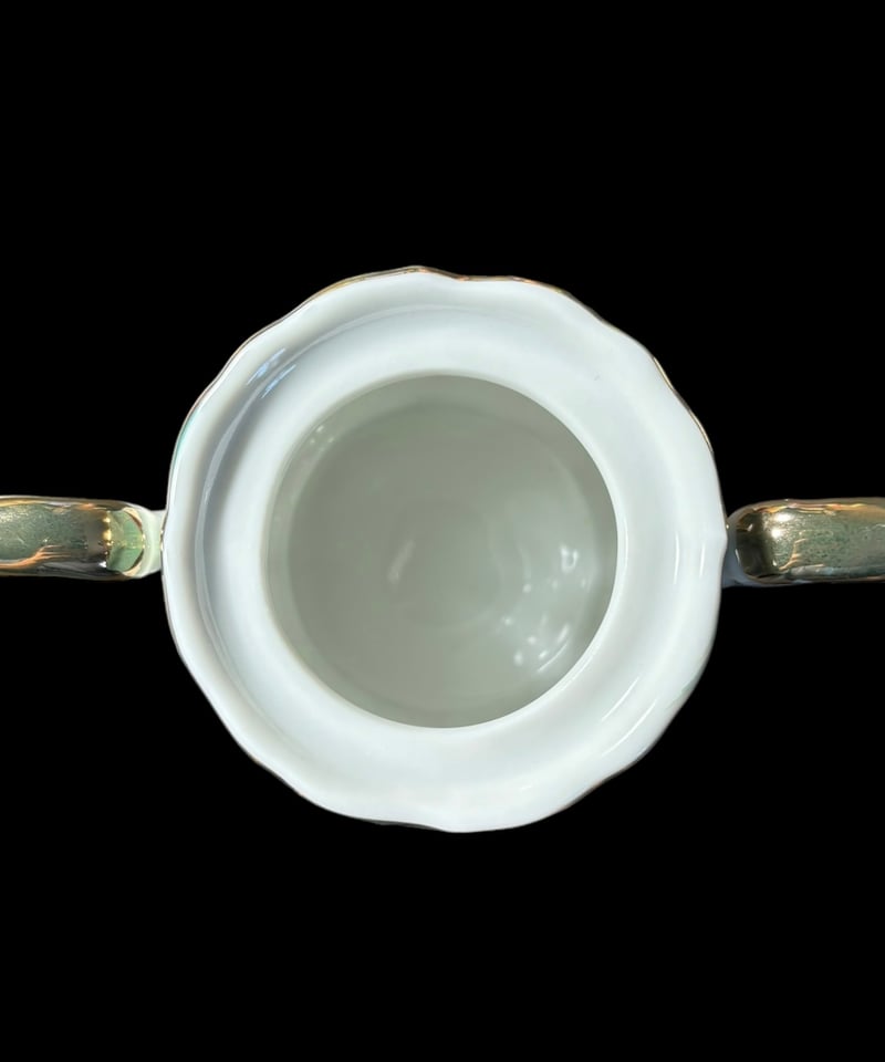 草花柄 オーロラ シュガーポット チャイナ 潤喫茶 洋食器 食器 草花柄 オーロラ シュガーポット チャイナ 潤喫茶 洋食器 食器