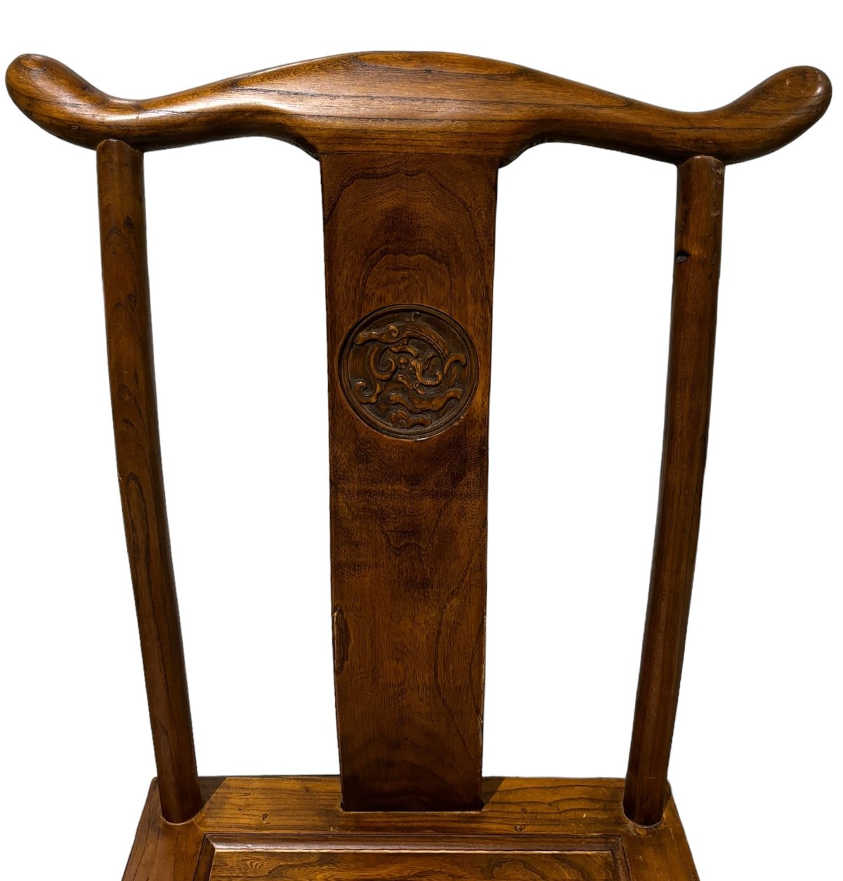 2脚セット】龍彫り 木製 中華椅子 ダイニングチェア 中国家具