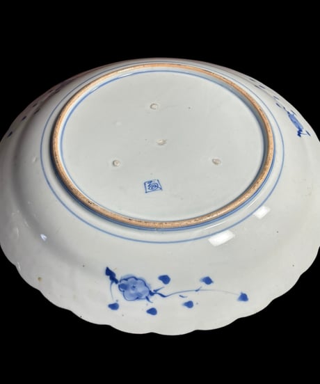 伊万里 金彩 色絵【松竹梅鳥草花紋】大皿 丸皿 盛り皿 飾り皿 古伊万里 古美術 和食器 骨董品 アンティーク