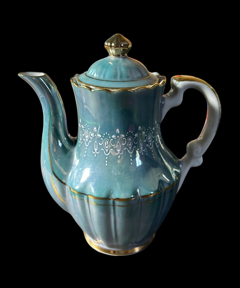 グローリー ラスターティーポット チャイナポット 潤喫茶 洋食器 食器