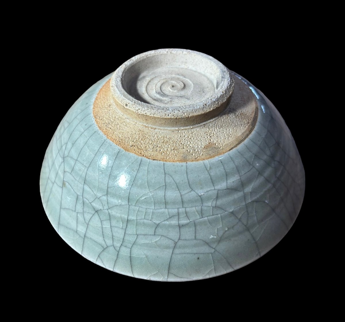 茶道具 相馬焼 茶碗 貫入青磁茶碗 箱付 茶道具☆時代物☆ 茶道具 相馬焼 茶碗 貫入青磁茶碗 箱付 茶道具☆時代物☆