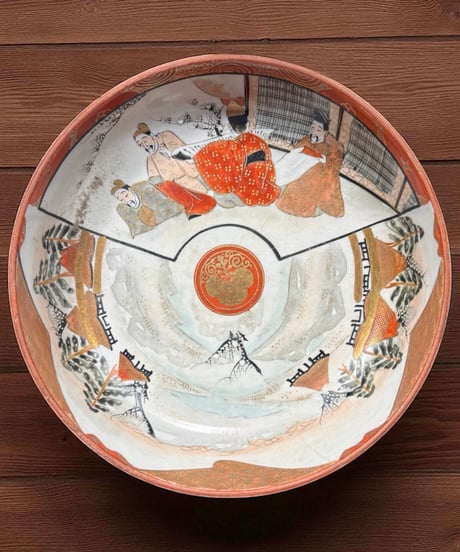 骨董・金彩縁起柄色絵 銘々皿 五客揃い Yahoo!オークション