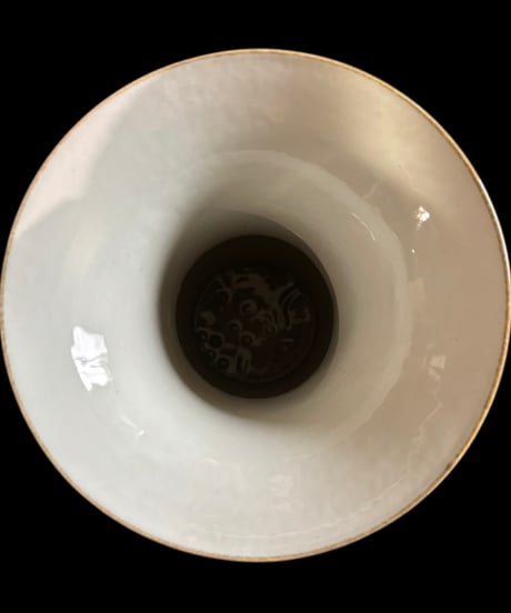 中国清末 民国 壺 [獅子] 中国雑貨 赤絵 麒麟 狛犬 フラワーベース 花瓶 花入れ 丸壺 花器 陶器 中国 古美術 シノワズリ 骨董品 アンティーク