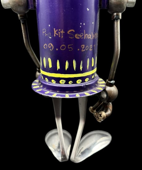 Prakit Seehawong ガジェット ロボット 置物 オブジェ ナット ネジ アート コレクション 骨董品 アンティーク
