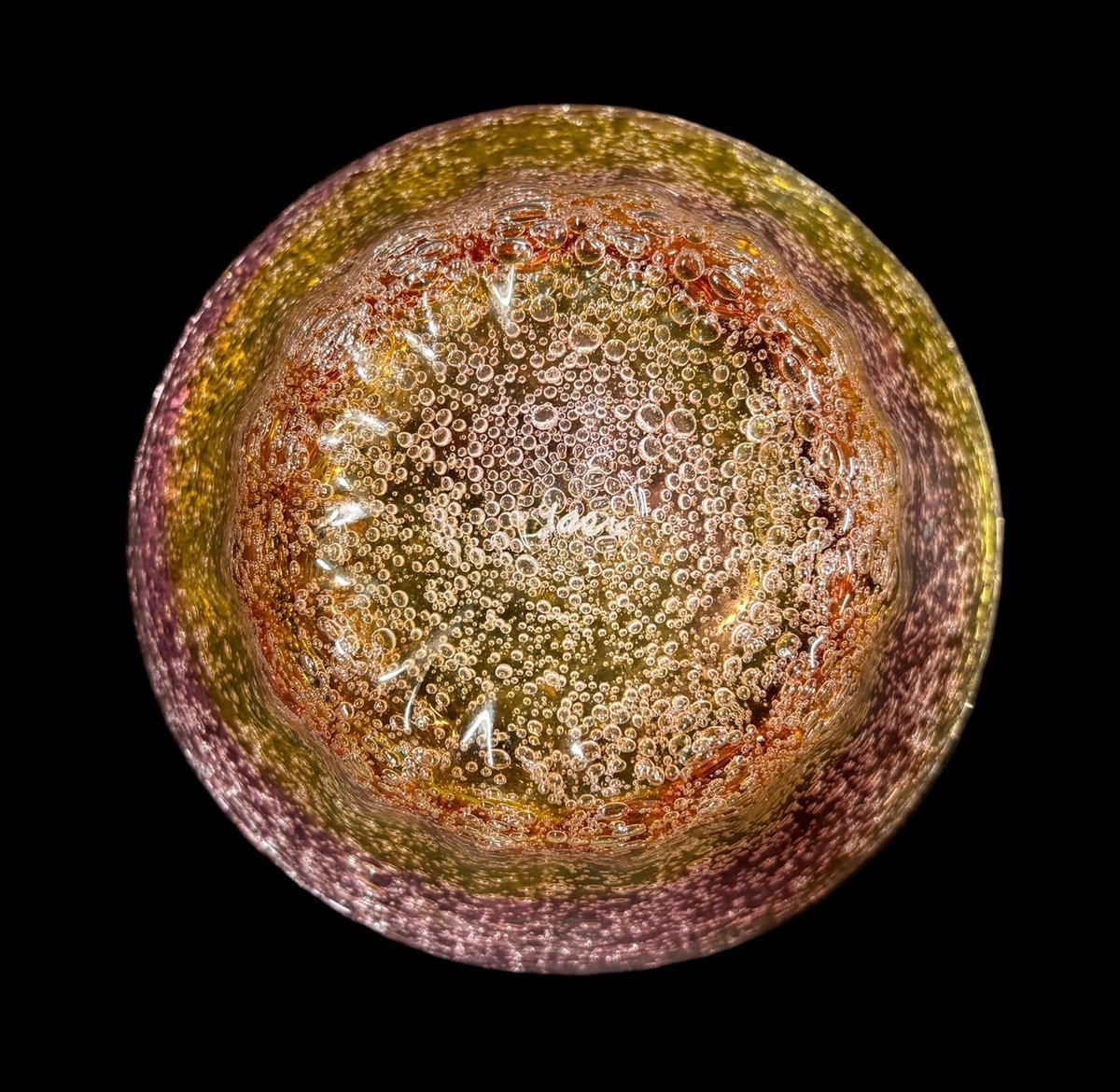 琉球ガラス 鉢 ピンク 吹きガラス 泡ガラス 宙吹き 小鉢 洋食器 琉球ガラス 鉢 ピンク 吹きガラス 泡ガラス 宙吹き 小鉢 洋食器