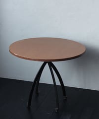 ラウンドトップテーブル ROUND TOP TABLE w/IRON LEG