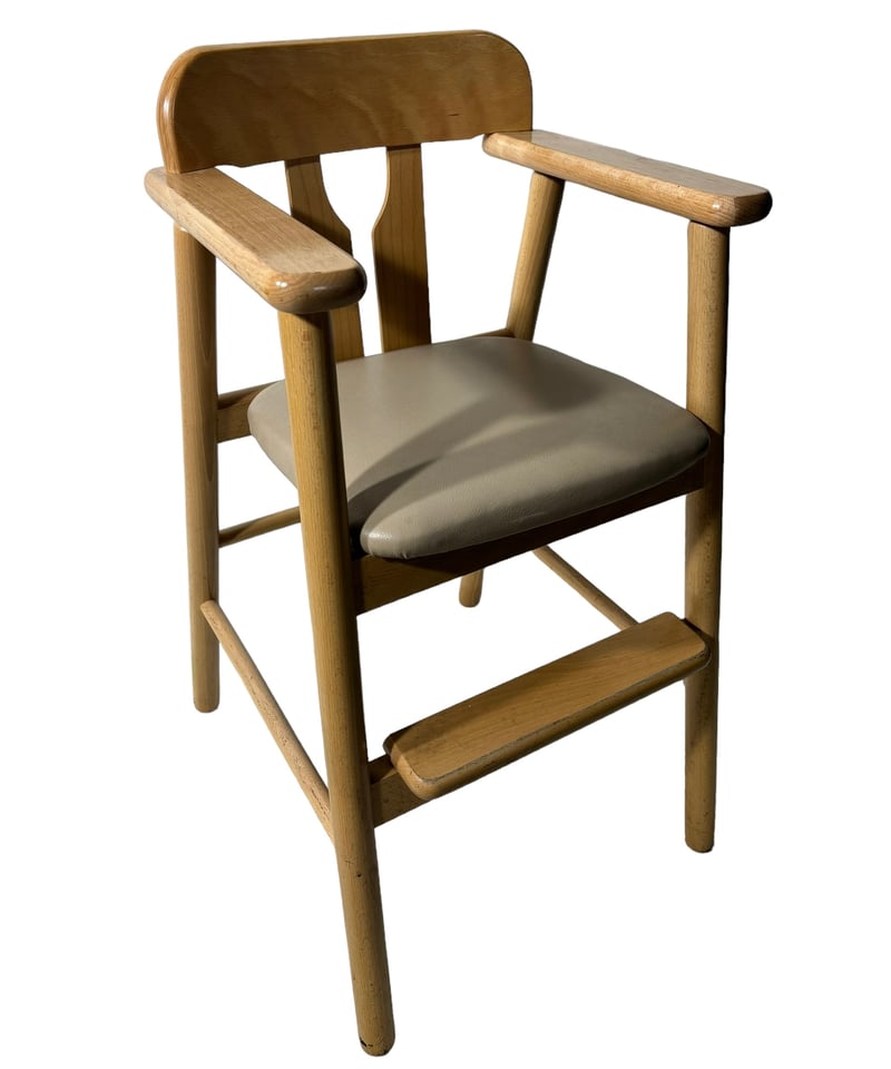 演漆 ENSHITU 木製 キッズチェア 天然木 子供椅子 チャイルドチェア