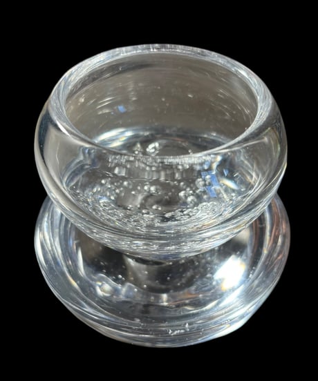 ガラスボウル 器 クリアガラス グラス アイスクリーム デザート 小鉢 洋食器 和食器 昭和 レトロ アンティーク