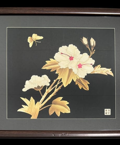 中国現地買入 蝶 花 切り絵 貼り絵 中国 鳥 風景 額 版画 アート イラスト 美術品 中国雑貨 コレクション 骨董品 アンティーク