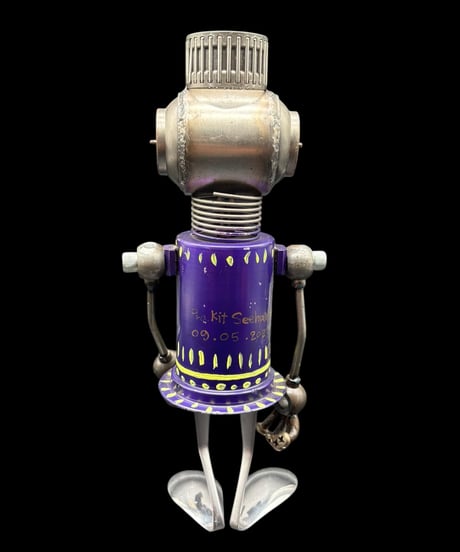 Prakit Seehawong ガジェット ロボット 置物 オブジェ ナット ネジ アート コレクション 骨董品 アンティーク