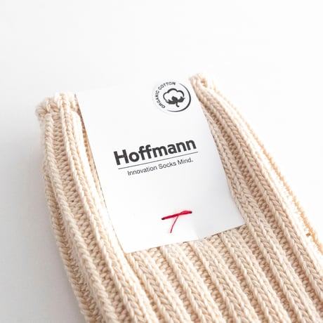 【Hoffmann】オーガニックスーピマコットン リブ