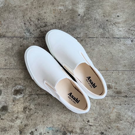 【Asahi】ASAHI DECK SLIP-ON / col.WHITE