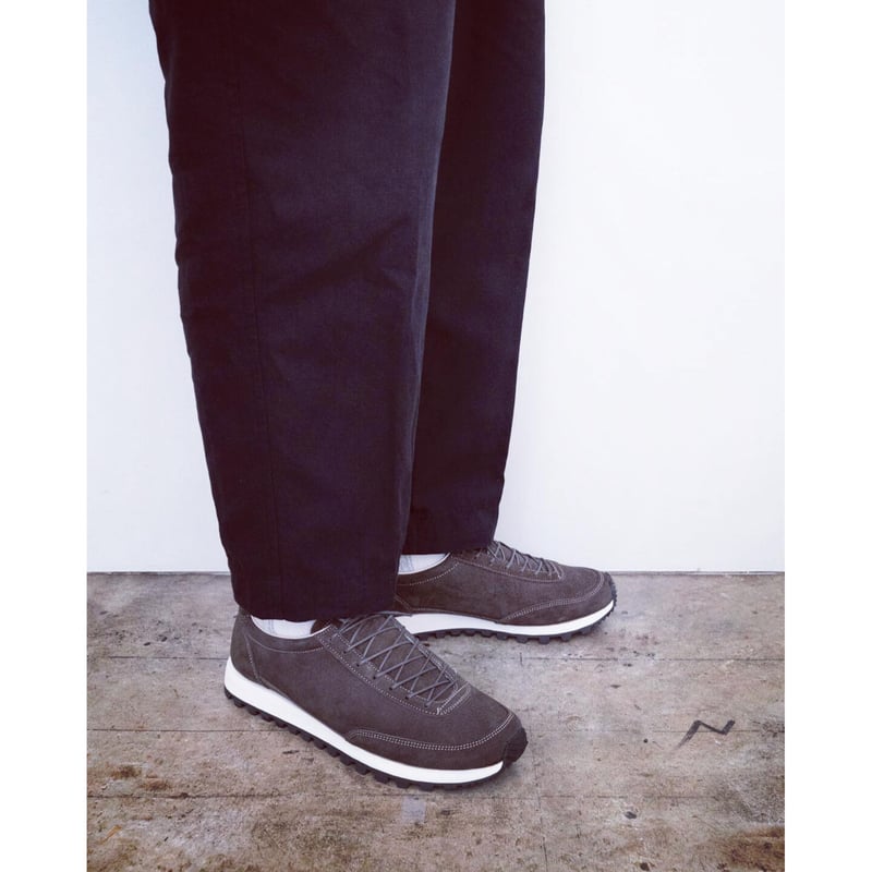 blueover】SHORTY.TR : suede / col.Dark Gray | l