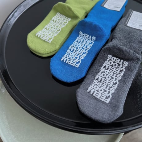 【FEEL MY FOOT STEPS】SOLID-merino wool climbing socks