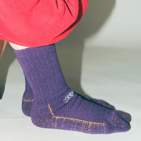 【balansa × NODAL】 “84N Wool Long Socks”