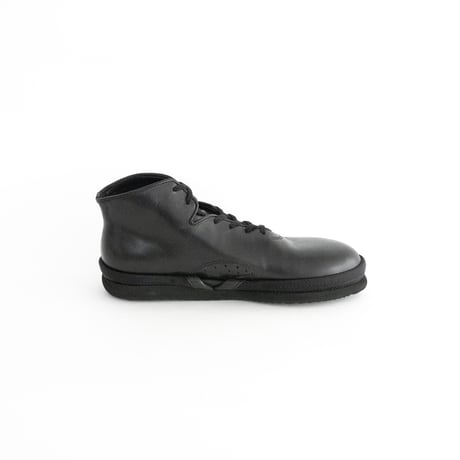 【MIDORIKAWARYO】"Hi Cut Shoes"  / col. BLACK / 28cm