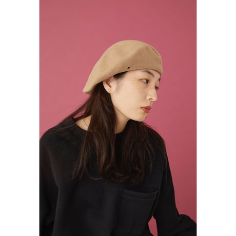 【CPH】“611WO BERET / SOLID WOOL”