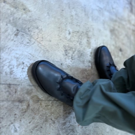 【MIDORIKAWARYO】CHAIN "HOVER"  / col.smooth leather BLACK