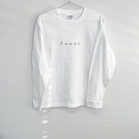 【lupus ORIGINAL】 LONG SLEEVE "small LOGO"