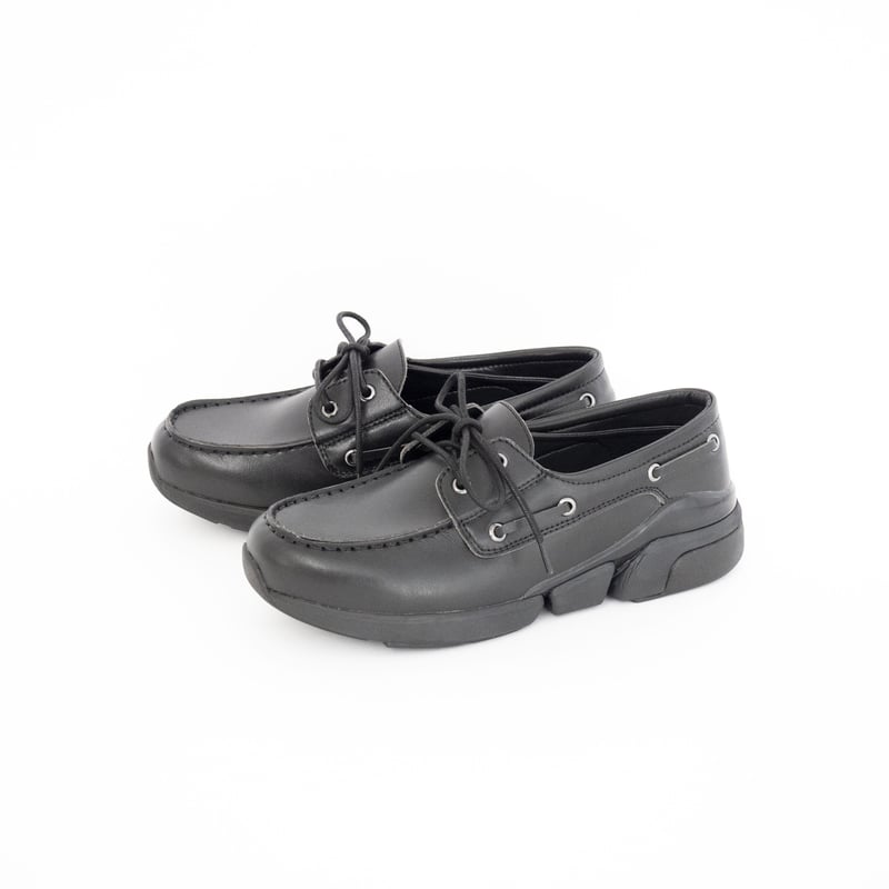 未使用！ORPHIC オルフィックローファースニーカーブラック28.5