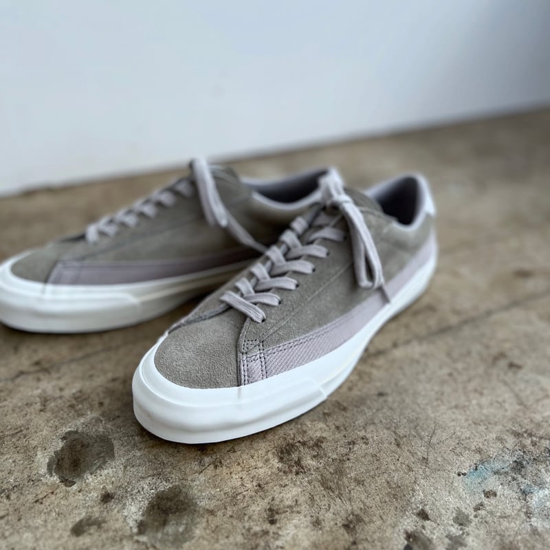 未使用品　ASAHI BELTED LOW SUEDE - GRAY ASAHI SHOES Asahi Belted Low Suede Gray | Pereffs