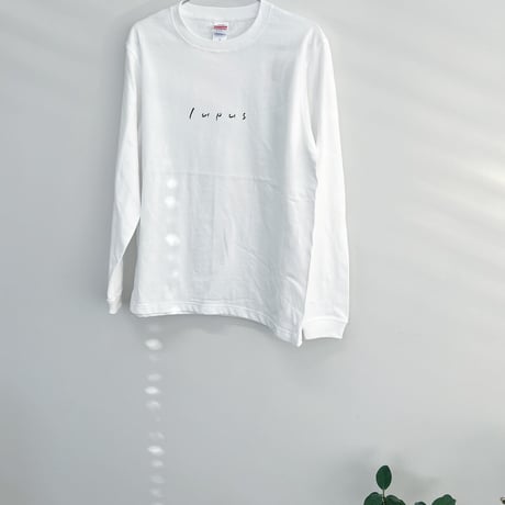 【lupus ORIGINAL】 LONG SLEEVE "small LOGO"