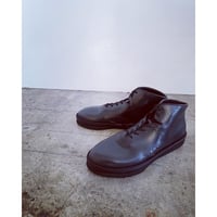 【MIDORIKAWARYO】"Hi Cut Shoes"  / col. BLACK / 28cm