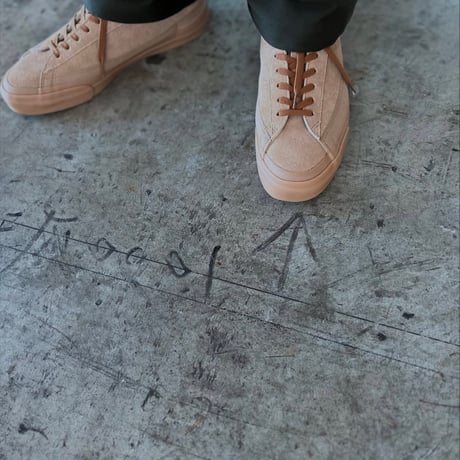 【Asahi】BELTED LOW SUEDE - col.BEIGE