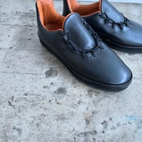 【MIDORIKAWARYO】CHAIN "HOVER"  / col.smooth leather BLACK