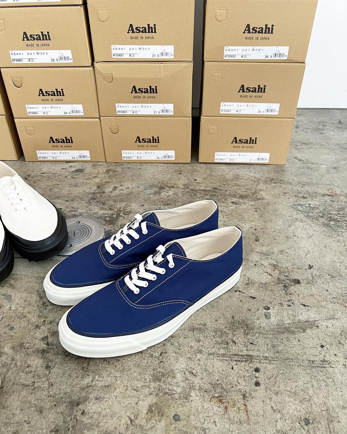 Asahi】ASAHI DECK / col.NAVY | lupus online store Asahi】ASAHI DECK / col.NAVY | lupus online store