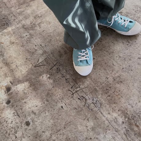 【PRAS】SHELLCAP LOW IRO / col.NILE BLUE × OFF WHITE