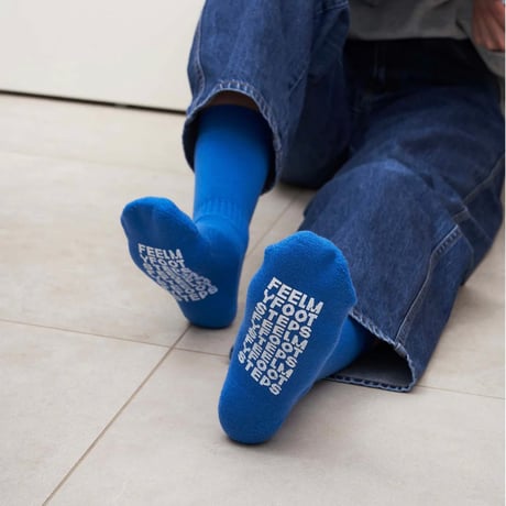 【FEEL MY FOOT STEPS】SOLID-merino wool climbing socks