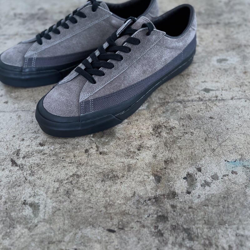Asahi】BELTED LOW SUEDE - col.CHARCOAL/BLACK |