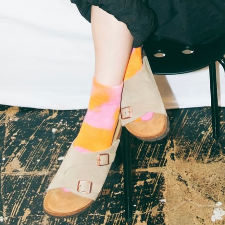 【NODAL】"Tie Dye Ankle Socks"